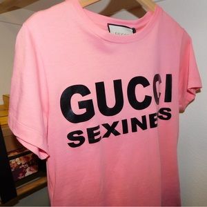 GUCCI SEXINESS TSHIRT